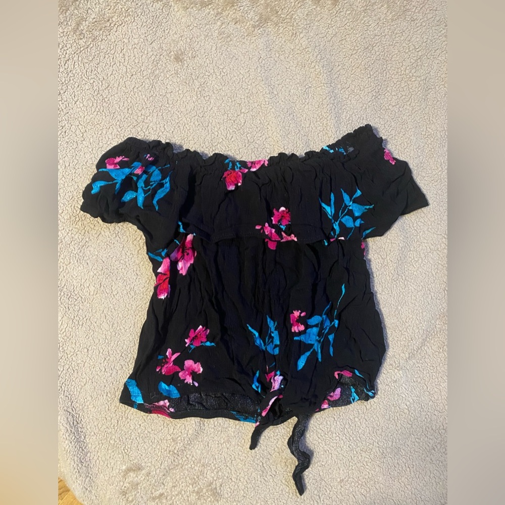 Blashe floral off shoulder top
